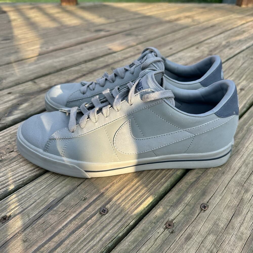 Nike SB Classic 318333-040 Gray Leather Vulcanized Skate Shoes Men’s Size 11